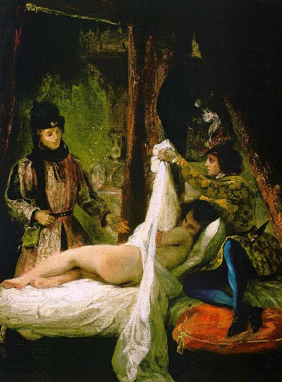 Eugene Delacroix Louis d'Orleans Showing his Mistress China oil painting art